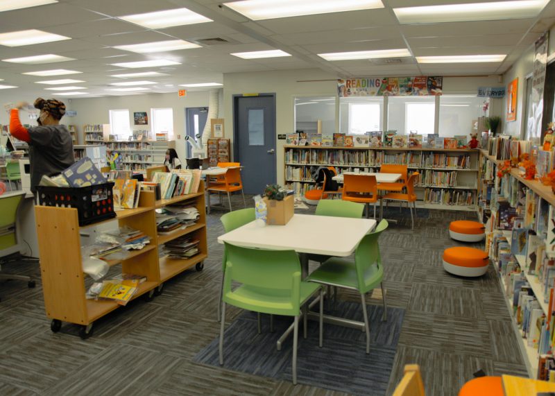 Fairway Elementary School's Media Center Makeover BCPS SMART Futures