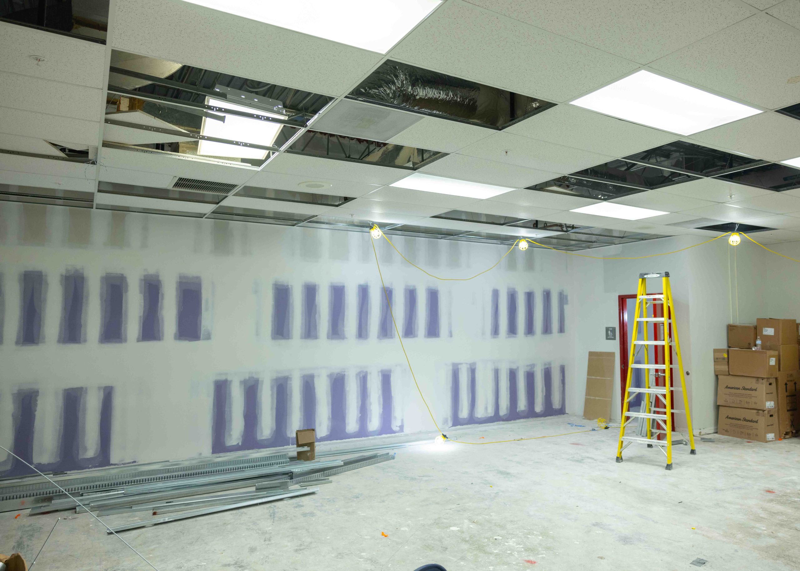 Media center renovations